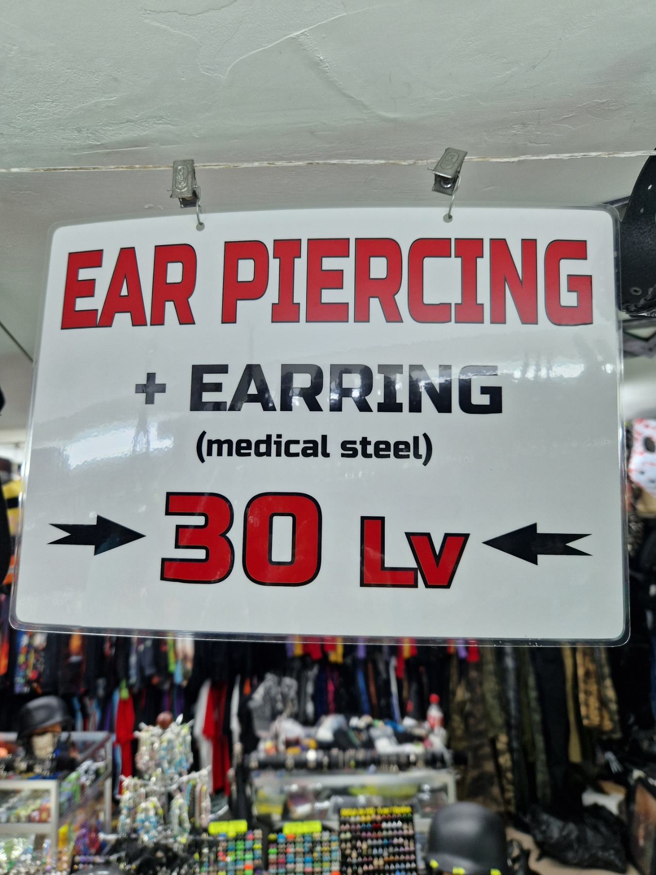 Tattoo shop ear-piercing Sunny Beach